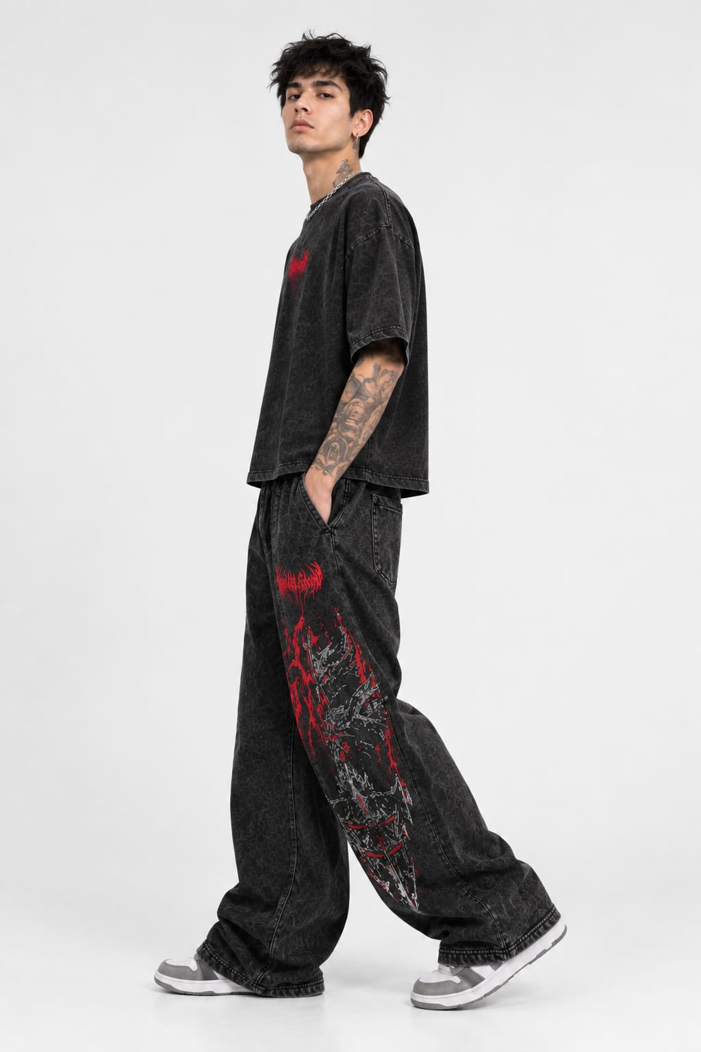 Pantalón Acid Wash Guerrero Goon