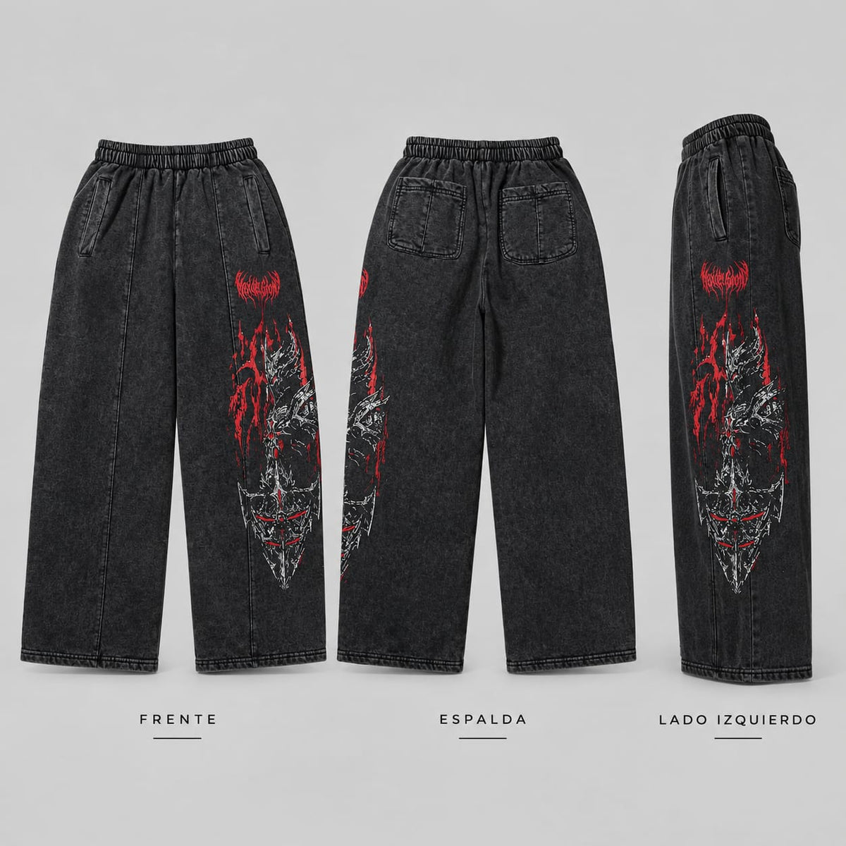 Pantalón Acid Wash Guerrero Goon
