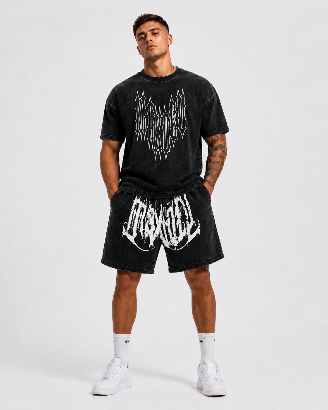 Polera Oversize Acid Wash Puass