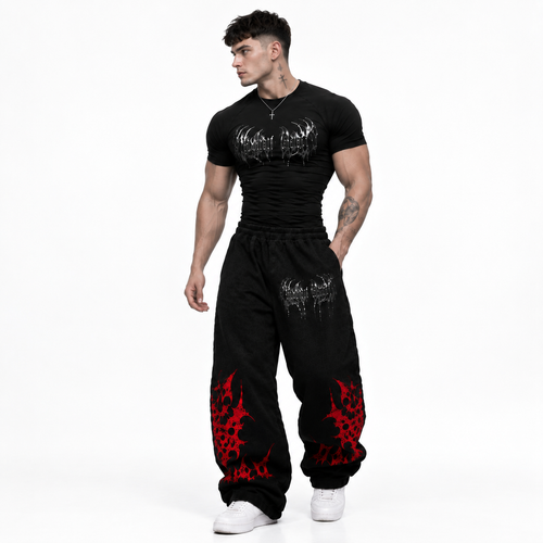 Pantalón Baggy Negro MAXDEU Goon