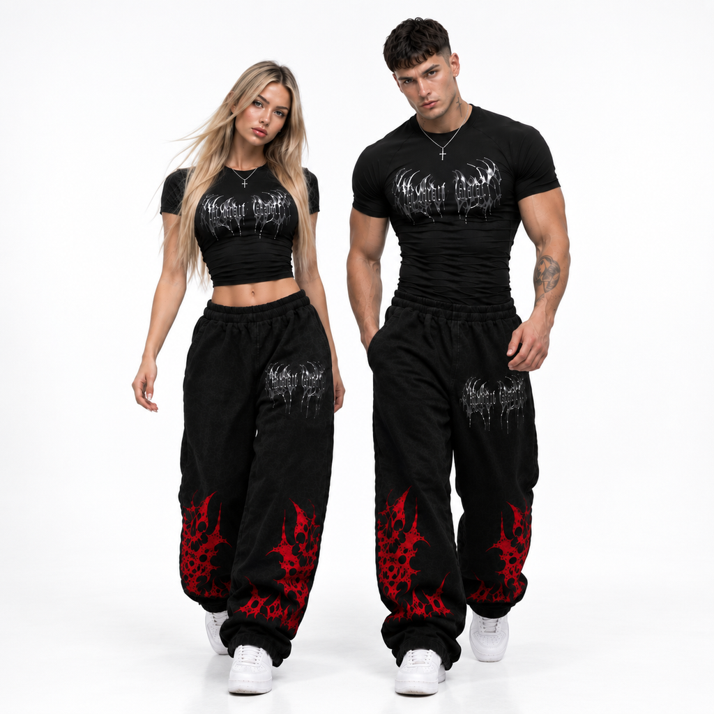 Pantalón Baggy Negro MAXDEU Goon