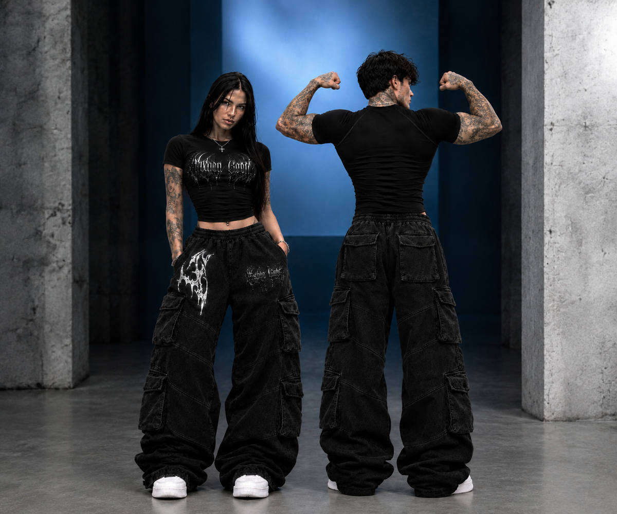 Pantalón Cargo Baggy Maxdeu Goon