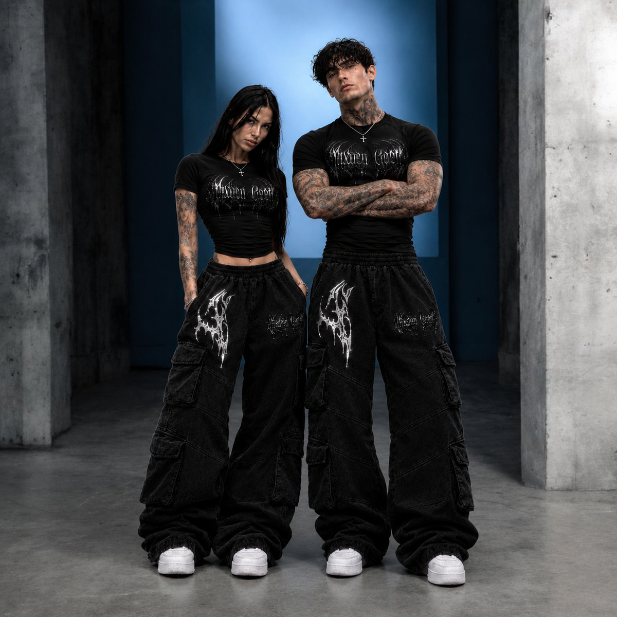 Pantalón Cargo Baggy Maxdeu Goon