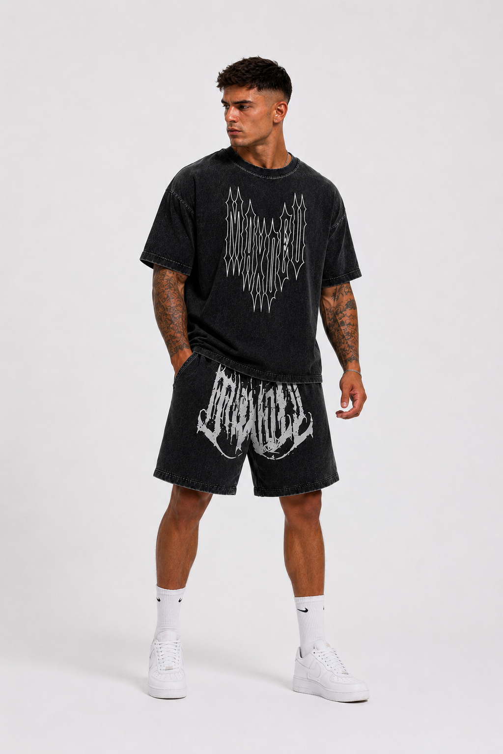 Polera Oversize Acid Wash Puass